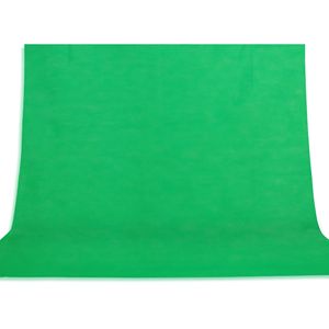 Toile de fond non tissée moderne vert DB pour la photographie de produit mousseline de polyester accélérée par la lumière sans couture pliable pour mariage - Product Image 1