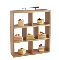 Supports à gâteaux en bois OKEY, présentoirs à buffet, supports et plateaux pour la présentation des aliments lors de réceptions.