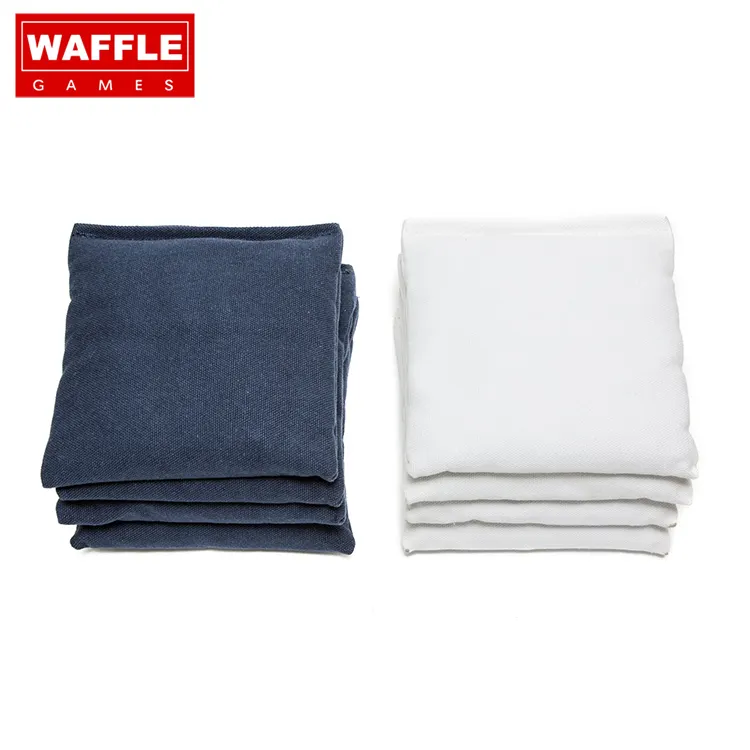 Sacos de milho personalizados padrão waffle, sacos não preenchidos