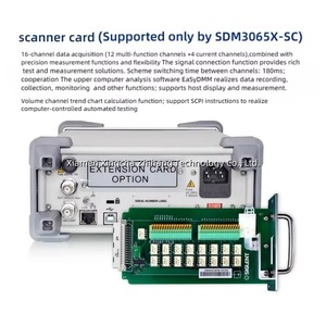มัลติมิเตอร์ดิจิตอลแบบจอแสดงผลคู่ Siglent SDM3055/65X-Sc แบบ 5.5 และ 6.5 หลัก พร้อมพอร์ต USB และอินเทอร์เฟซ LAN - Product Image 2