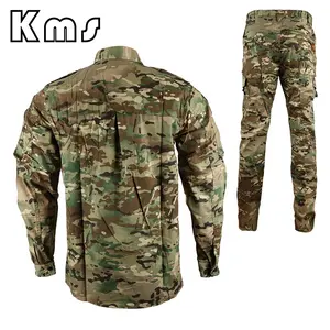 KMS sıcak satış profesyonel kamuflaj özel giyim açık avcılık nefes giysi taktik üniforma seti