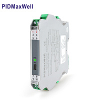 Transmisor de Temperatura Programable para Montaje en Riel DIN, Aislado, Precisión del 0.1% para Termopar RTD PT100