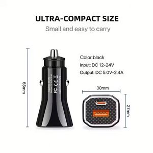 High Quality USB-<b>C</b> Car Charger 12w/20w/38w Car Charger A+<b>C</b> Power <b>Adapter</b> <b>Type</b> <b>C</b> Car Charger for Phone15 16 - Product Image 4