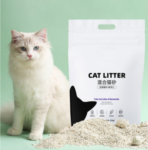 Lettiera per Gatti all'Ingrosso a Basso Contenuto di Polvere con Carbone Attivo, Lettiera di Tofu, Spedizione Gratuita da Pechino, Sacco Grande 2kg, Pellet Misti e Granuli, Colore Beige - Product Image 5