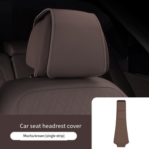 Housse d'appui-tête de siège de voiture housse de protection anti-salissure housse d'appui-tête intérieur de voiture décoration adaptée à la vente en gros de BMW - Product Image 5