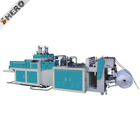 Machine automatique de fabrication de sacs en polyéthylène Mylar, machine de découpe de sacs en plastique épais, machine de fabrication de t-shirts