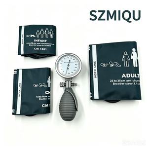 Tensiomètre vétérinaire SZMIQU, tensiomètre manuel avec brassards pour adultes, nourrissons et enfants, réutilisable, certifié CE - Product Image 1