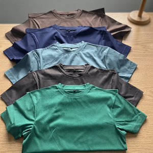 Wholesale Men's Long Sleeve Running <b>Tshirt</b> Front Sublimation Printed Custom Quick Dry 100% Cotton Jersey Anti-UV Oversized Fit - Product Image 2