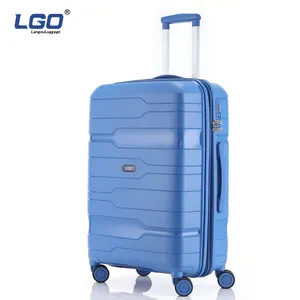 20'' Unisex Suitcase Trolley Travel Bags PP Travelling Luggage