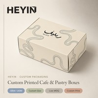 Boîte d'emballage en carton ondulé personnalisée avec impression, doublure noire, slogan doré à l'intérieur, design avant conique, vente en gros