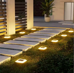 Lámpara Solar de Suelo para Exteriores, Luz Solar Blanca Cálida, Decoración para Patio, Terraza, Jardín, Escaleras, Caminos - Product Image 4