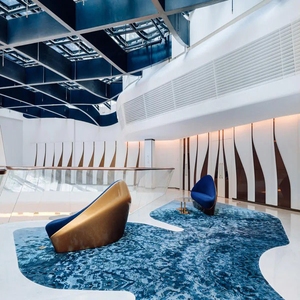 Làm bằng tay hiện đại phòng khách thảm và nhà hàng hóa phòng khách khách khách sạn sang trọng trung tâm chờ đợi khu vực thảm thảm - Product Image 2