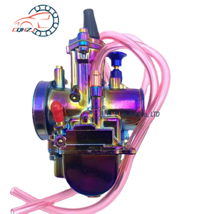 CQHZJ 21 24 26 28 30 32 33 34 35 38 <span class=keywords><strong>40mm</strong></span> Colorido Kr150 <span class=keywords><strong>Carburador</strong></span> de motocicleta Racing Carb Pwk <span class=keywords><strong>Carburador</strong></span> universal para <span class=keywords><strong>Keihin</strong></span> - Product Image 1