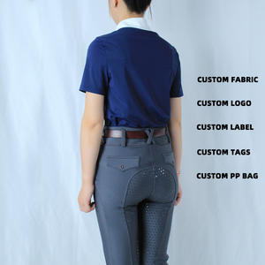 ARLAN Ensembles équestres uniques, accessoires, polo à manches courtes pour femme, équitation - Product Image 2