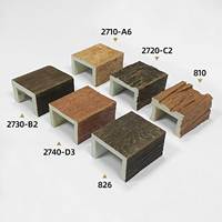 Tamaño personalizado Longitud Precio al por mayor Venta caliente Pu Laminado Techo de madera artificial Vigas de madera de imitación
