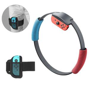 Accessoires Sangle de fixation de jambe <span class=keywords><strong>Sport</strong></span> Band + Ring Grip Cover Set pour <span class=keywords><strong>Nintendo</strong></span> <span class=keywords><strong>Switch</strong></span> Games Leg Strap - Product Image 6