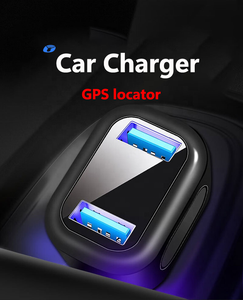 Chargeur de voiture super discret avec dispositif de suivi GPS, port de charge pour PC et téléphone, chargeur de voiture USB double pour véhicule - Product Image 2