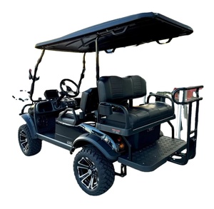 Carrito de Golf de 4 Plazas con Motor AC, Batería de Plomo-Ácido, Autonomía de 50-70 km, Velocidad de 40-50 km/h, Venta Directa de Fábrica 2024, Carrito de Golf de 6 Plazas Económico - Product Image 1