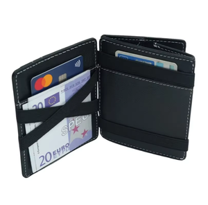 Luxury Small Genuine Leather Wallet for Men and Women Multi Pocket Credit <b>Card</b> <b>Holder</b> <b>Slim</b> Travel Wallet - Product Image 4