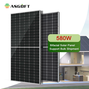 แผงเซลล์<span class=keywords><strong>แสงอาทิตย์</strong></span>ชนิด N ชนิด580W/550W/570W/575W แบบ bifacial แผงเซลล์<span class=keywords><strong>แสงอาทิตย์</strong></span>แบบกระจกสองชั้น144ชิ้น PERC และระบบพลังงาน<span class=keywords><strong>แสงอาทิตย์</strong></span>ครึ่งเซลล์ - Product Image 1