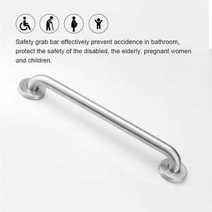 Barres d'appui droites en acier inoxydable 304 ADA personnalisées en usine, barres de sécurité pour <span class=keywords><strong>douche</strong></span>, toilettes, aide à la marche, <span class=keywords><strong>barre</strong></span> d'appui 304 pour personnes âgées - Product Image 5