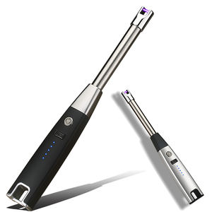 Hot <b>Sale</b> Elegant Style Led Power Display Windproof Gas <b>Stoves</b> Rechargeable Arc USB Lighter - Product Image 4