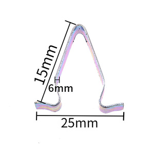 Metal Dashboard Retainer <b>Clip</b> 25mm X 15mm X 6mm For <b>Car</b> Repair Replacement Auto Fastener - Product Image 1