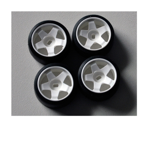 Ruota e pneumatico in gomma 1/28 racing <span class=keywords><strong>carr</strong></span> drift rc wheel parte separata - Product Image 2