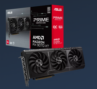 Kartu Grafis Gaming ASUS PRIME RX 9070 XT 16GB GDDR6 Baru