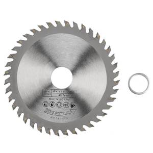 Lame de scie circulaire <span class=keywords><strong>diamant</strong></span>ée Ebuy 24Teeth 110mm, coupe rapide, affûteur TCT pour le bois - Product Image 4