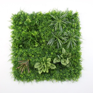 Pannello di Parete Verde Artificiale 1x1M Personalizzabile Giardino Verticale per Design di Facciate Architettoniche e Paesaggistiche Commerciali - Product Image 4