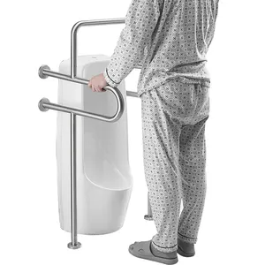 Baño Inodoro Ayudar Acero inoxidable Seguridad handicap Grab Bar para discapacitados