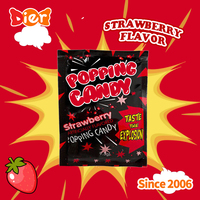 Bonbons en gros personnalisés sous marque privée Halal, bonbons durs effervescents fruités, acidulés, sucrés, saveurs variées, bonbons chinois, sachet de bonbons jouets pour enfants