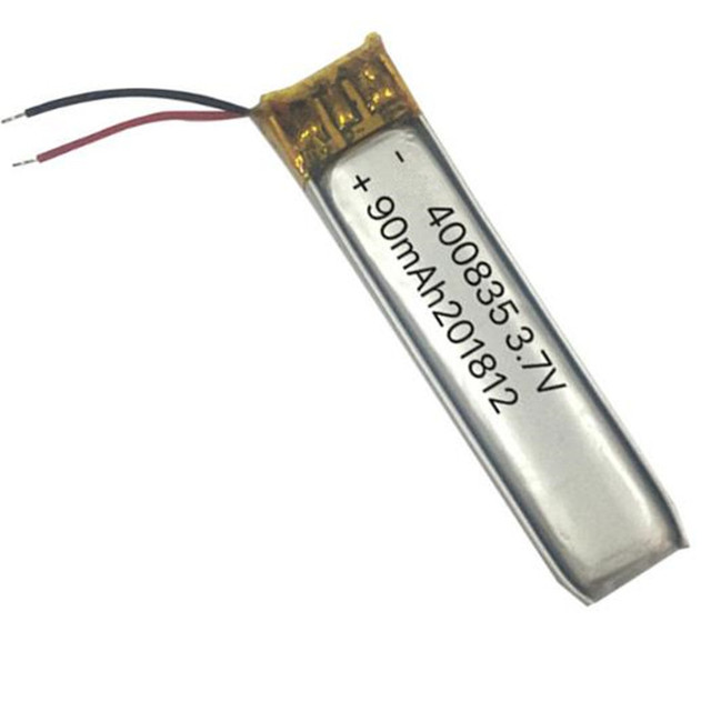 3.7v  Small Flat Polymer Lithium Battery 400835