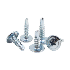 สกรูเจาะยึดหัวแบนขนาดใหญ่ สแตนเลส 410 ยี่ห้อ Bibo Yaente รุ่น M4.2 หัวกลม พร้อมสกรูเกลียวปล่อยในตัว แบบเมตริก - Product Image 2