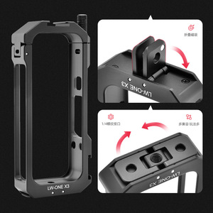 เคสโลหะ Insta360 X3 โครงอะลูมิเนียมอัลลอยด์ ป้องกันการกระแทก สำหรับกล้องแอคชั่น - Product Image 1