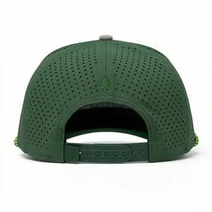 Casquette de baseball classique 5 panneaux imperméable personnalisée pour le golf, casquette de performance avec corde, casquette trucker à calotte haute avec logo brodé - Product Image 4