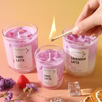 Bougie parfumée artisanale pour la décoration de la maison, écologique, en cire de soja, en forme de tasse à café, aromathérapie, décoration de fête, décoration de mariage