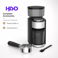 Moulin à café électrique à capacité de 250 g avec réglage de la finesse pour espresso et pour le café filtre