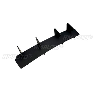 Rear Bumper Diffuser Maxton Style Flag Spoiler Splitter Accessories Body Kit for VW Golf 7.5 GTI MK7.5 GTI 2017-2021 Facelift - Product Image 3