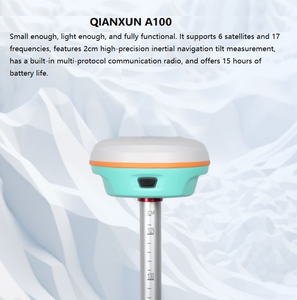 Qianxun A100 GNSS RTK Rover 6ดาว17วงเอียง2ซม. 3ปีเครื่องควบคุม HC6 IP68สำหรับการสำรวจภาคสนาม - Product Image 4