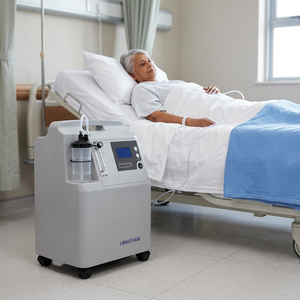 Concentrador de Oxígeno Longfian 5PLM de Grado Médico, Máquina de Oxígeno Doméstica de 5L, Sistema de Oxímetro Portátil Silencioso, Flujo Ajustable de 1-5L - Product Image 6