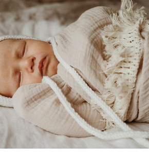 Coperte Swaddle in Mussola 100% Cotone per <span class=keywords><strong>Neonati</strong></span>, Coperta Decorativa per Bambini, Swaddle in Garza per <span class=keywords><strong>Neonati</strong></span>, Biancheria da Letto in Cotone per Bambini - Product Image 6