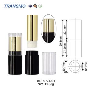 Tube à lèvres en métal, tubes à baume à lèvres, étiquette personnalisée, logo personnalisé, tubes à lèvres carrés noirs, emballage pour rouge à lèvres - Product Image 2