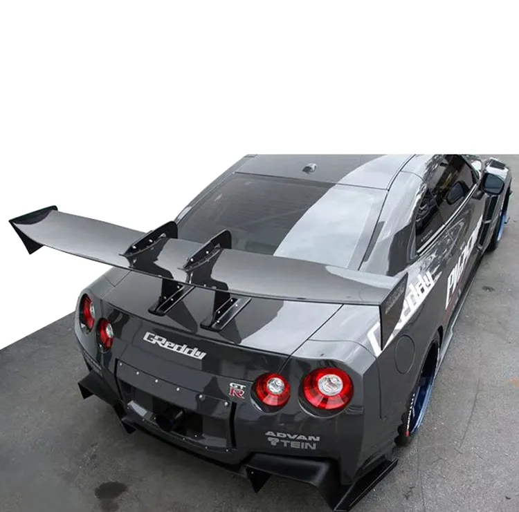 Universal big rear wing commonly used high spoiler carbon rear wing top quality