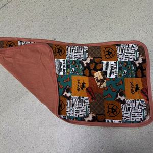 Set di 5 <span class=keywords><strong>Accessori</strong></span> per Lettino in Bambù con Stampa Animalier, Asciugamani Ecologici per Neonati e Bambini - Product Image 6
