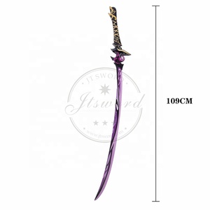 Réplica del Arma de Raiden Shogun de <span class=keywords><strong>Genshin</strong></span> <span class=keywords><strong>Impact</strong></span>, Katana <span class=keywords><strong>Samurai</strong></span> Baal - Product Image 2