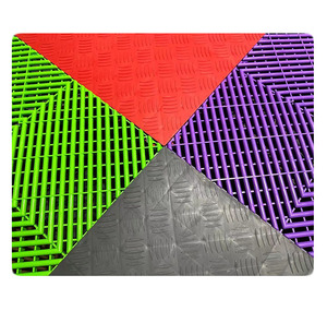 Super Heavy Duty Interlocking Plastic Garage Floor Tiles for High Traffic Car Showrooms and <b>Workshops</b> - Product Image 6