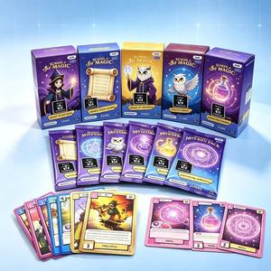 การ์ดเกม TCG กระดาษเคลือบเงา 350 แกรม พิมพ์ลายโฮโลแกรม ดีไซน์ใหม่ HV ปรับแต่งโลโก้และบรรจุภัณฑ์ได้ - Product Image 3