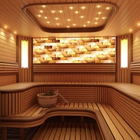 Grand sauna à vapeur mobile pour jardin extérieur de 6 kW, adapté à 4 à 6 personnes, poêles à panneaux contrôlés par ordinateur